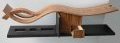 L'image montre la réalisation d'un objet en bois par un élève de BMA